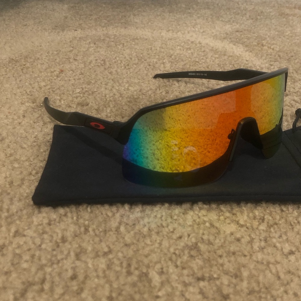 Oakley Sutro Lite Ruby Iridium Sunglasses OO9463 - Picture 5 of 12
